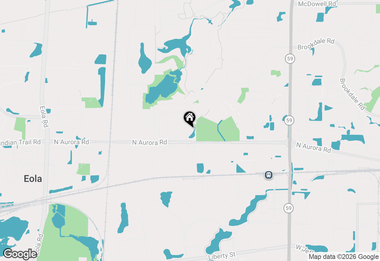 Map of 707 Genesee Drive, Naperville, IL 60563