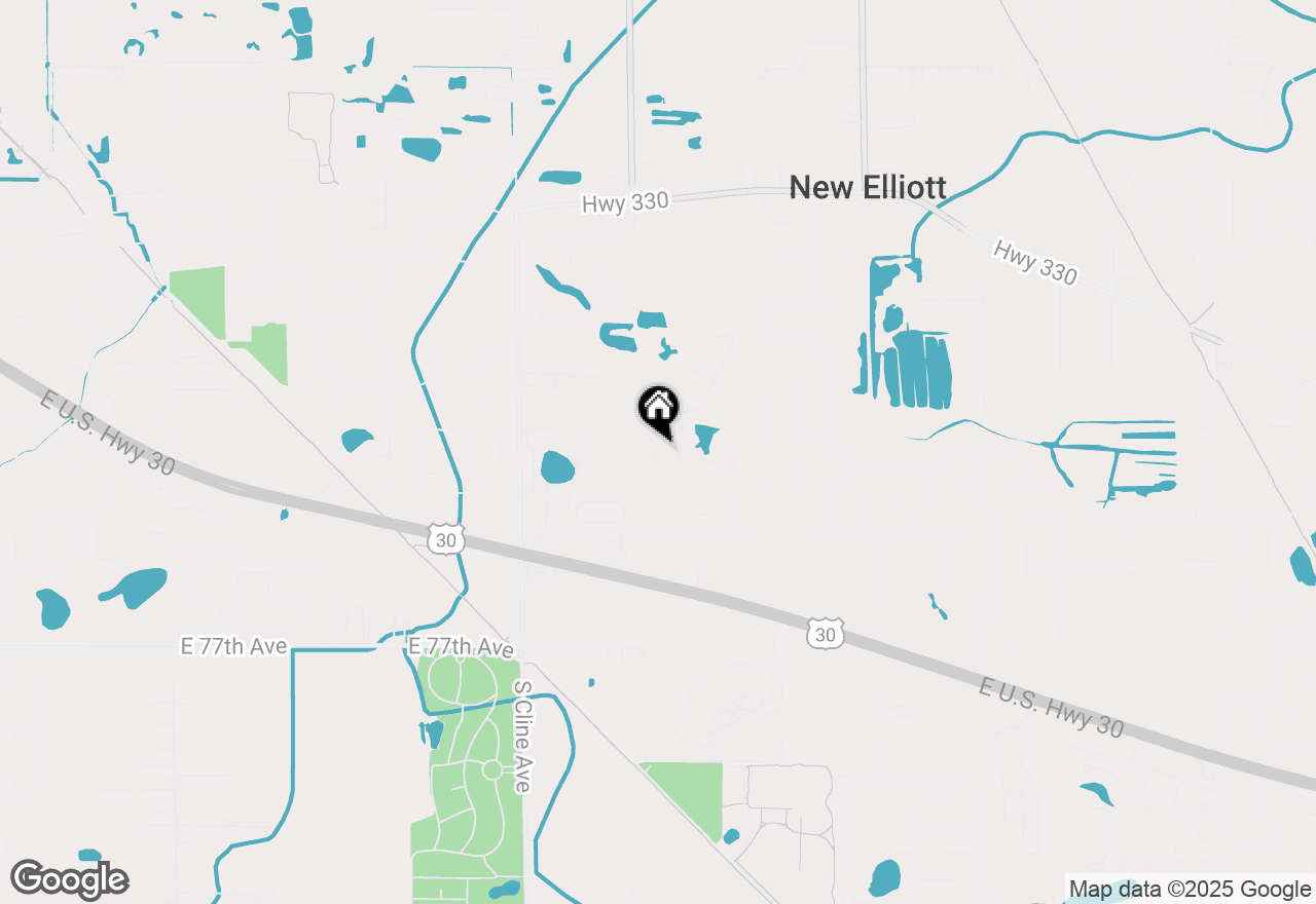 Map of 7382 Emerson Court, Schererville, IN 46375