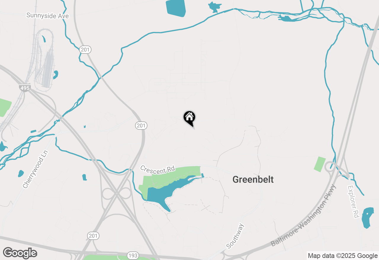 Map of 110 Julian Court, Greenbelt, MD 20770