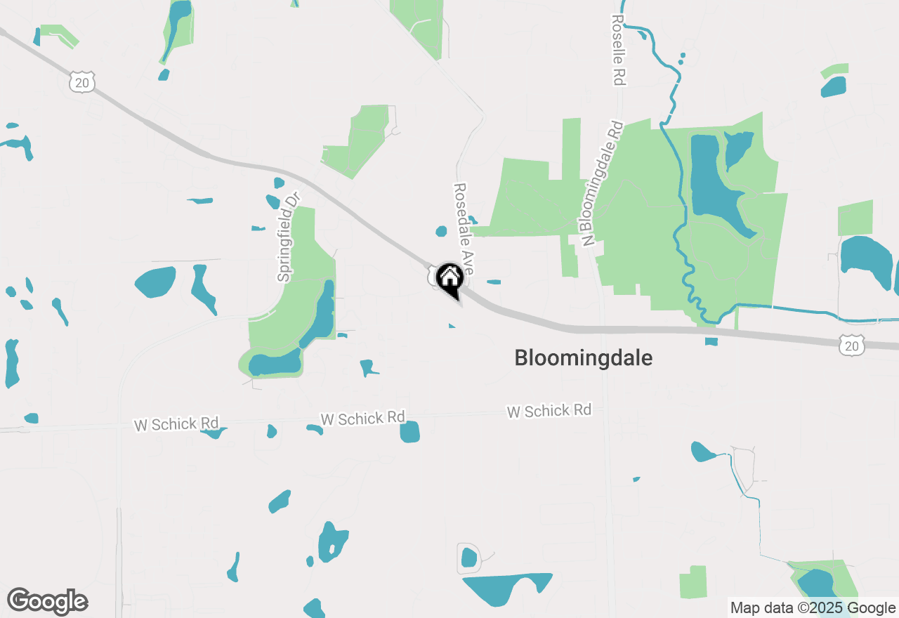 Map of 177 Royal Court, Bloomingdale, IL 60108