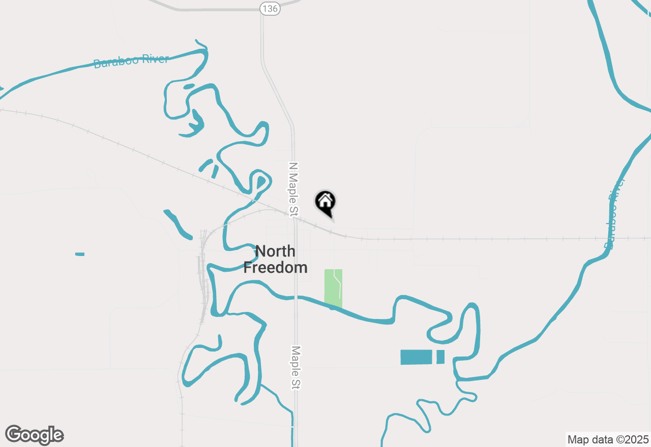 Map of 112 High Street, North Freedom, WI 53951