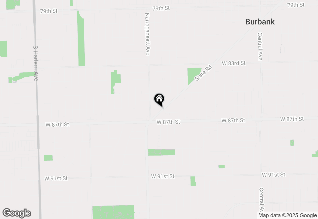 Map of 8600 State Road, Burbank, IL 60459