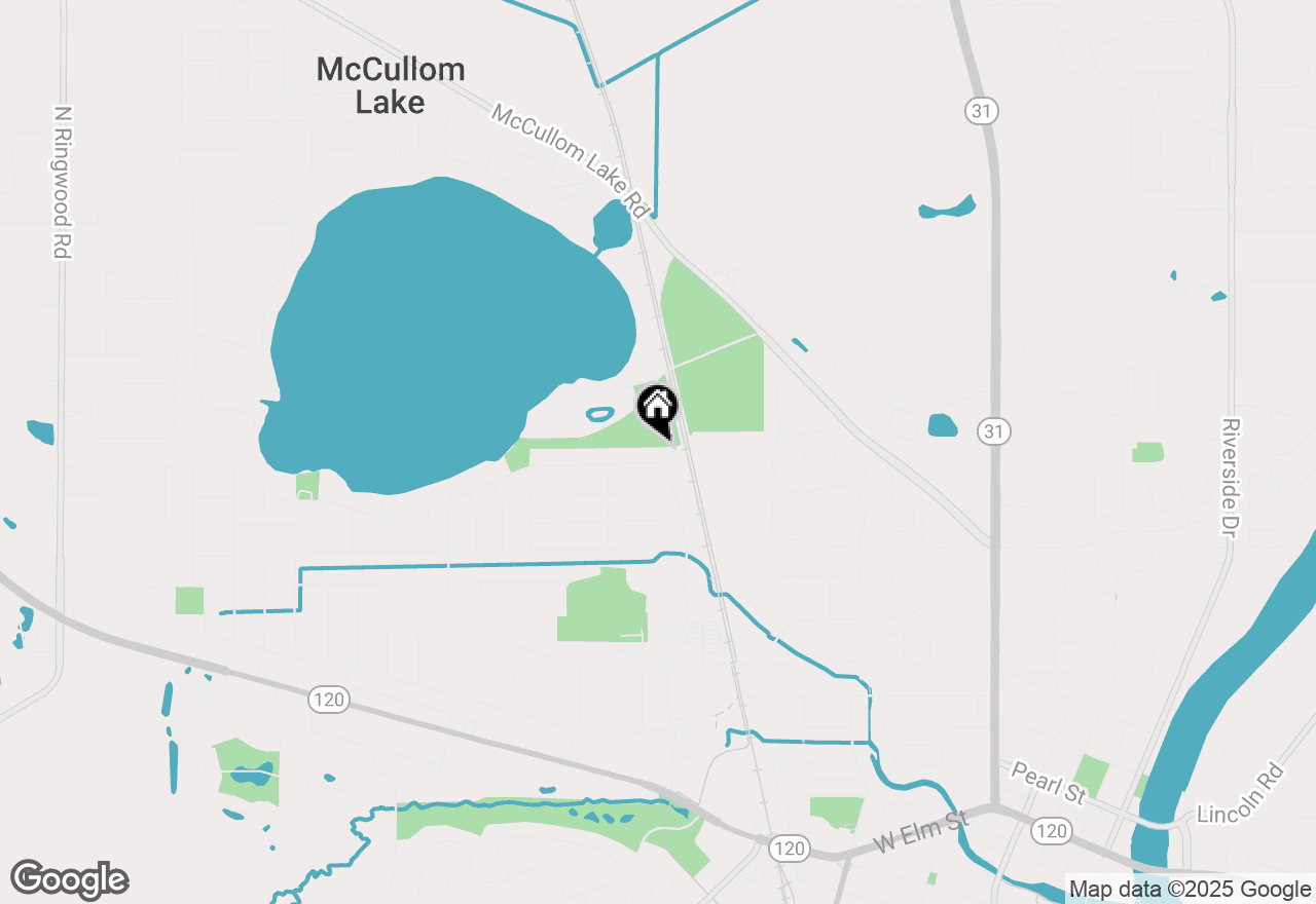 Map of 2021 Oak Drive, Mchenry, IL 60050