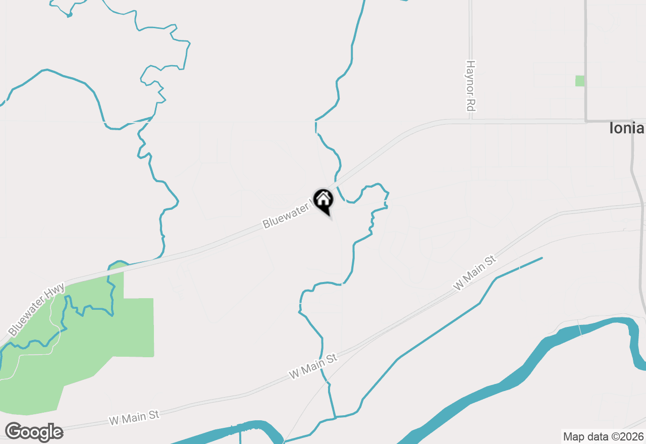 Map of 1453 Yeomans Street, Ionia, MI 48846