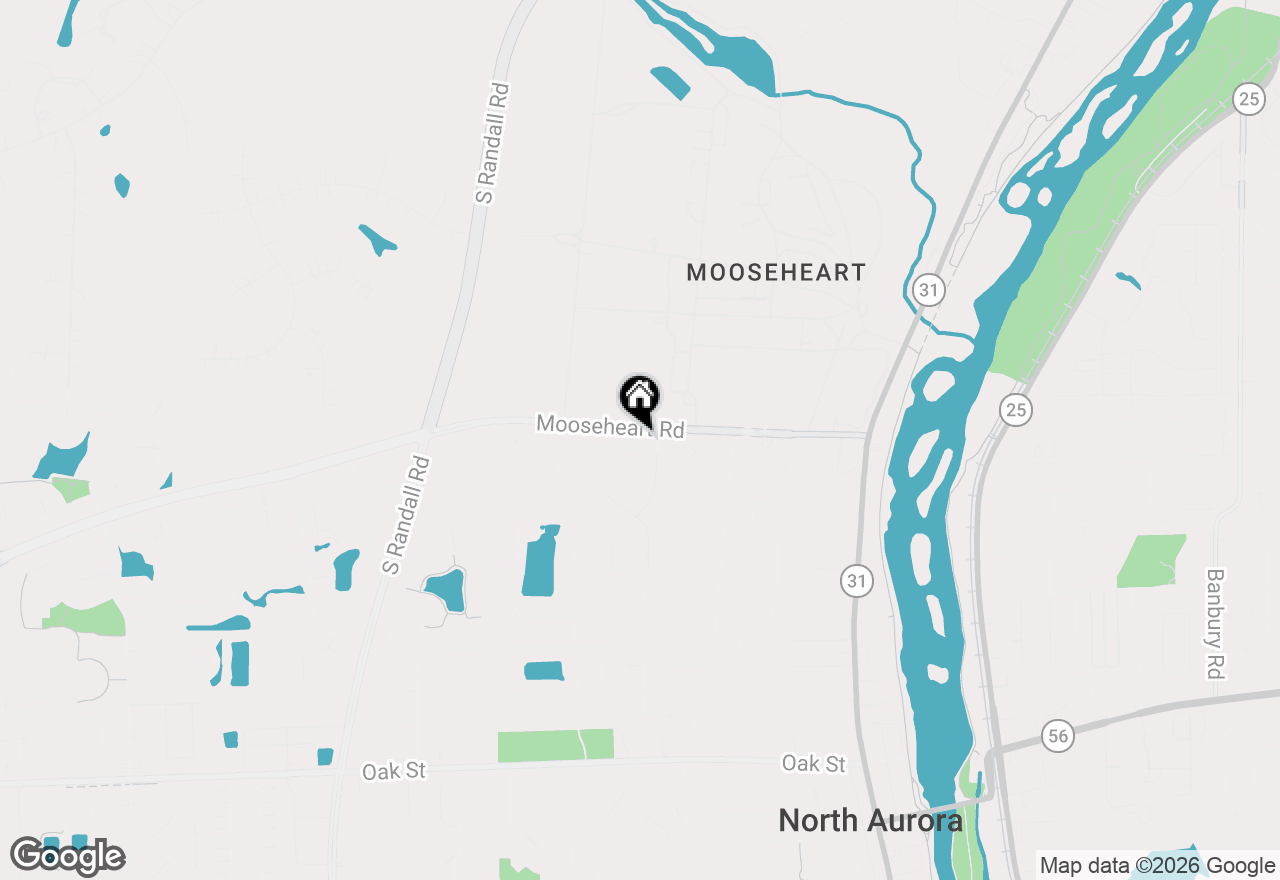 Map of 505 Moose Lake Avenue, North Aurora, IL 60542