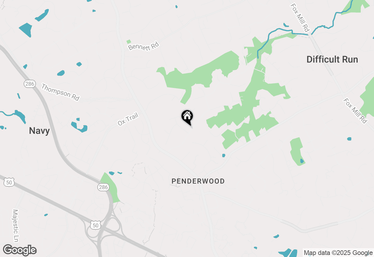 Map of 3424 Tilton Valley Drive, Fairfax, VA 22033