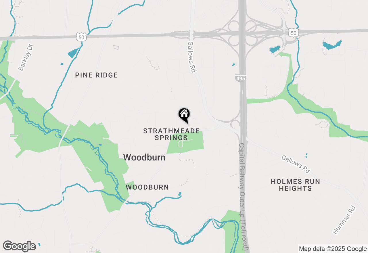 Map of 3356 Woodburn Road #34, Annandale, VA 22003