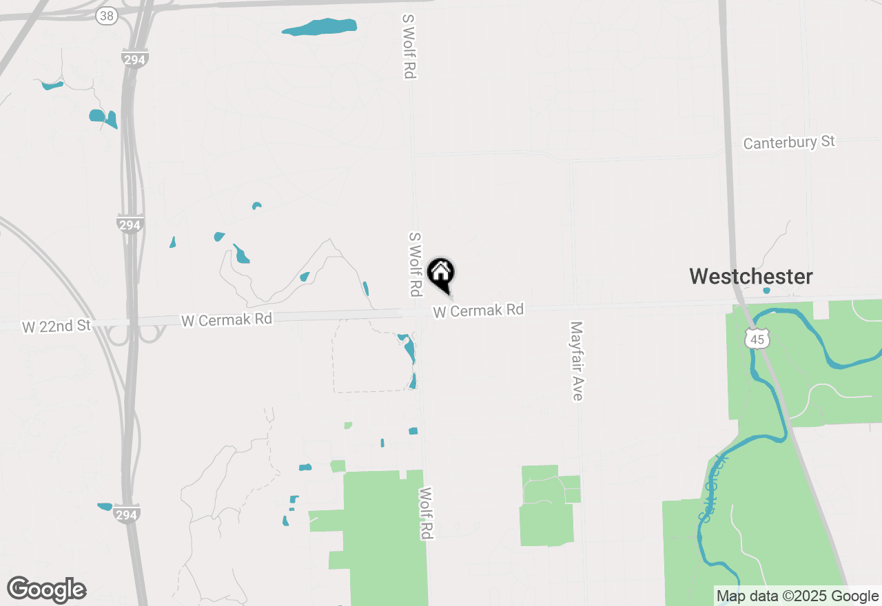 Map of 2130 Mandel Avenue, Westchester, IL 60154