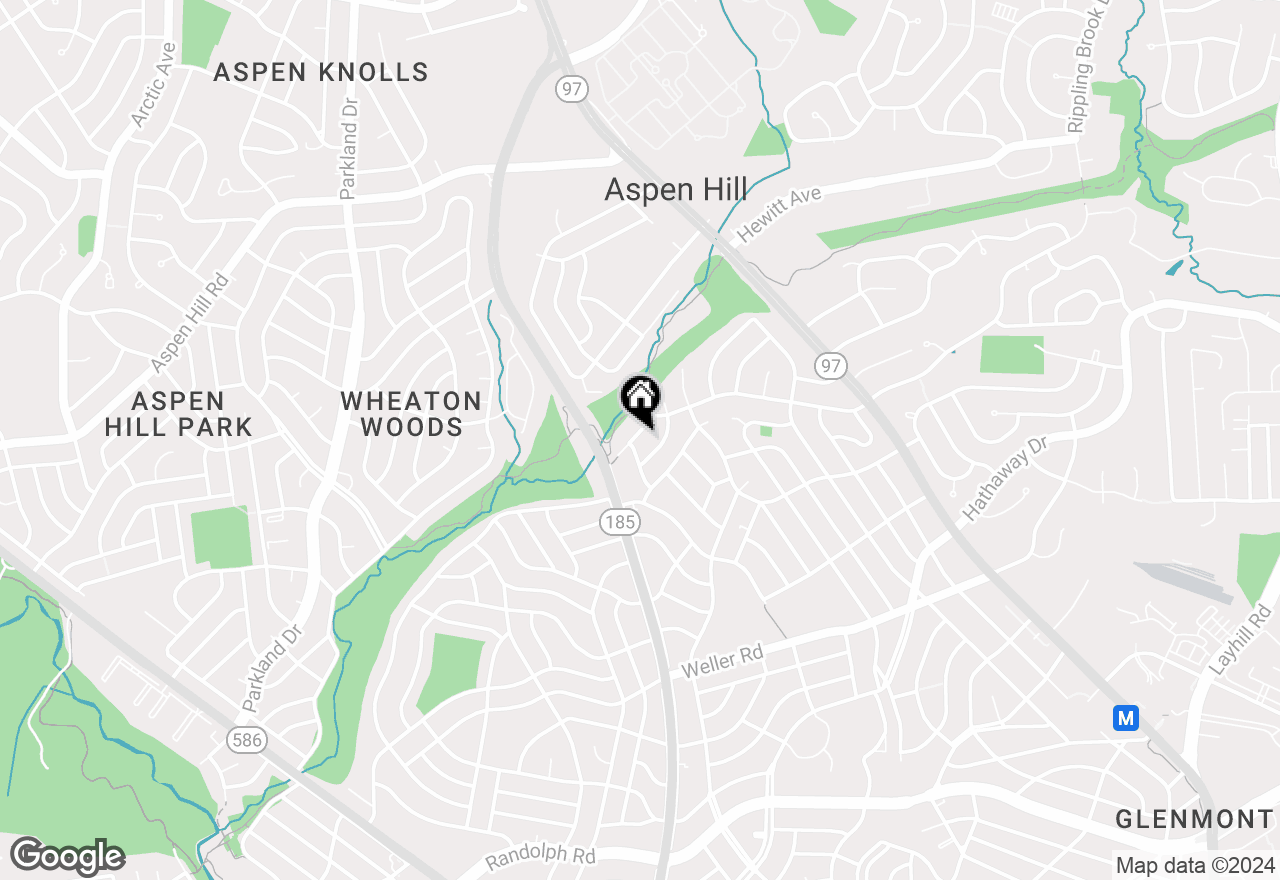 Map of 3708 Munsey Street, Silver Spring, MD 20906