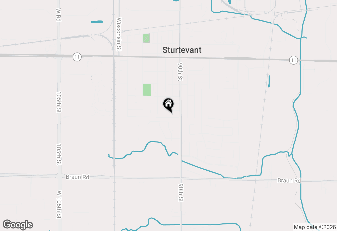 Map of 9116 Broadway Dr #9118, Sturtevant, WI 53177