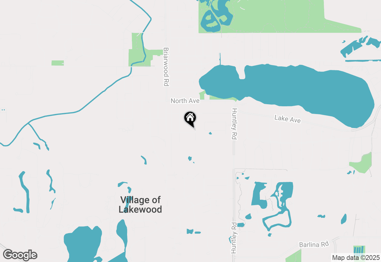 Map of 1338 Fair Oaks Avenue, Crystal Lake, IL 60014