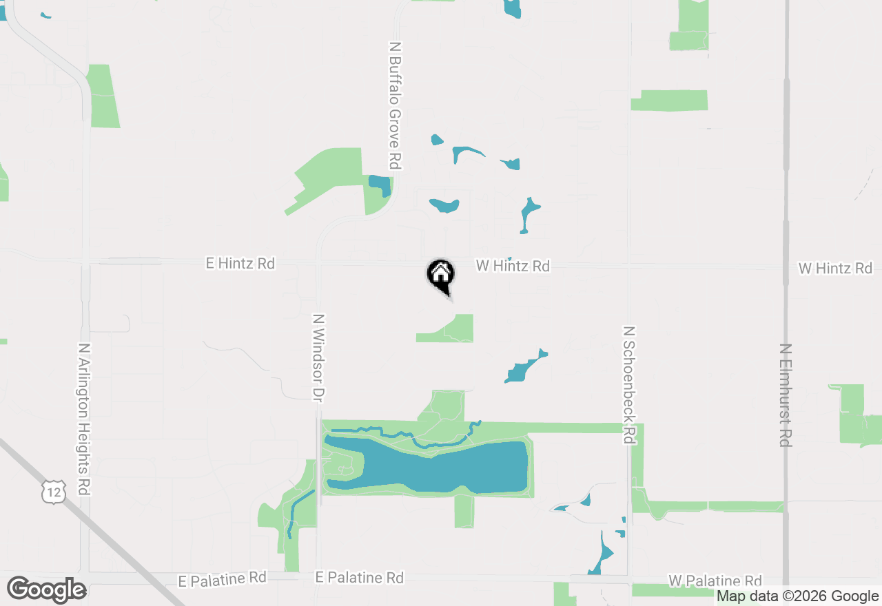 Map of 2620 N Phelps Avenue, Arlington Heights, IL 60004