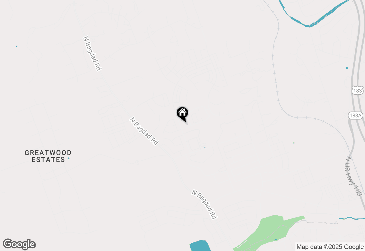 Map of 2409 Brook Crest Way, Leander, TX 78641