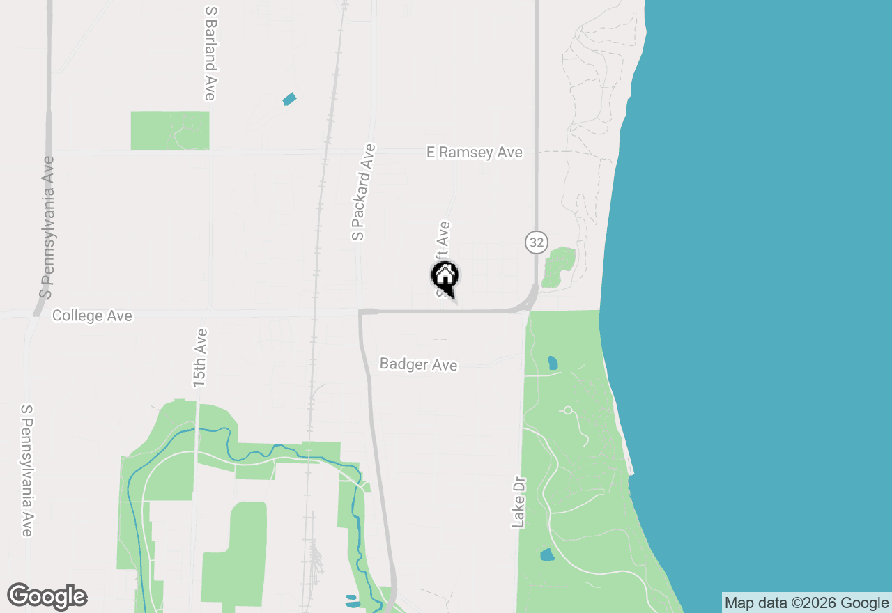 Map of 3764 E College Ave #3764A, Cudahy, WI 53110