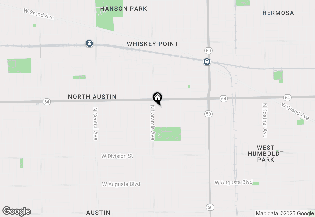 Map of 1522 N Leamington Avenue, Chicago, IL 60651