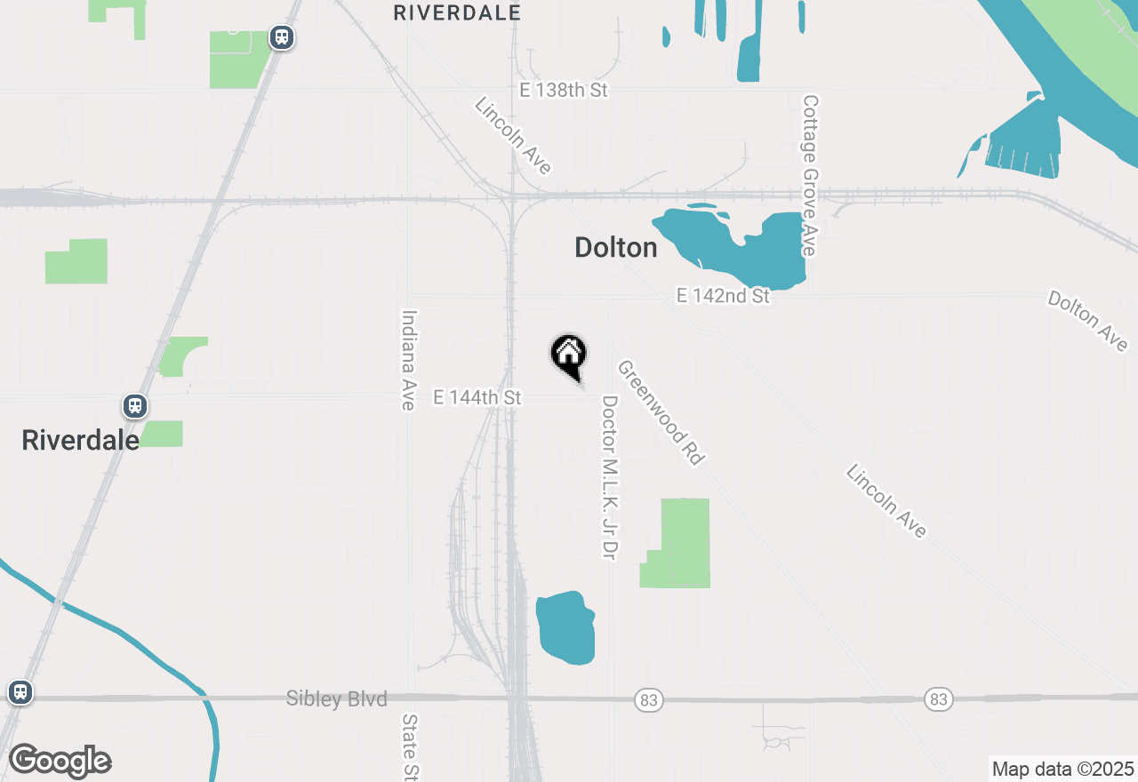 Map of 506 E 144th Street, Dolton, IL 60419