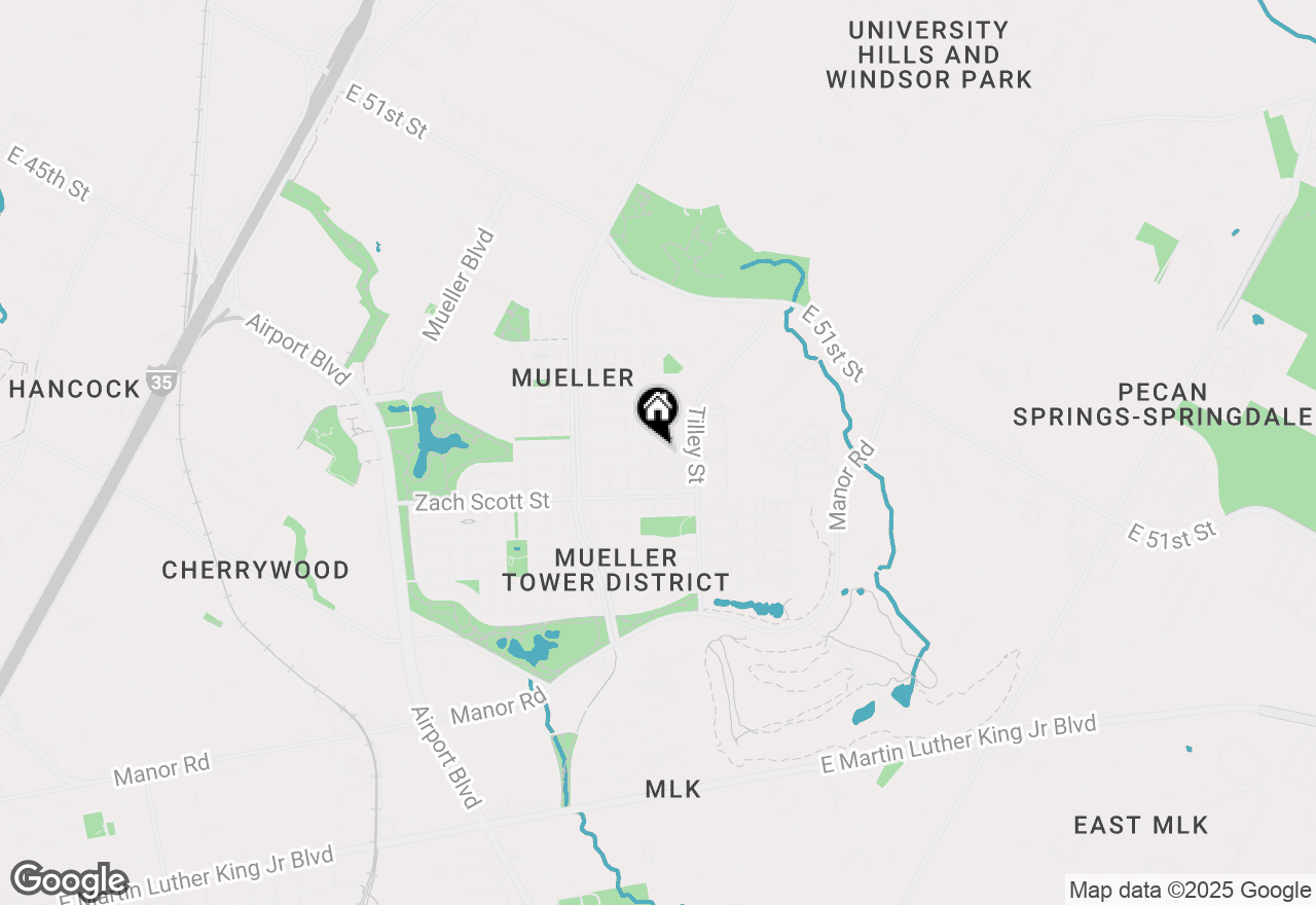 Map of 4818 Camacho St, Austin, TX 78723