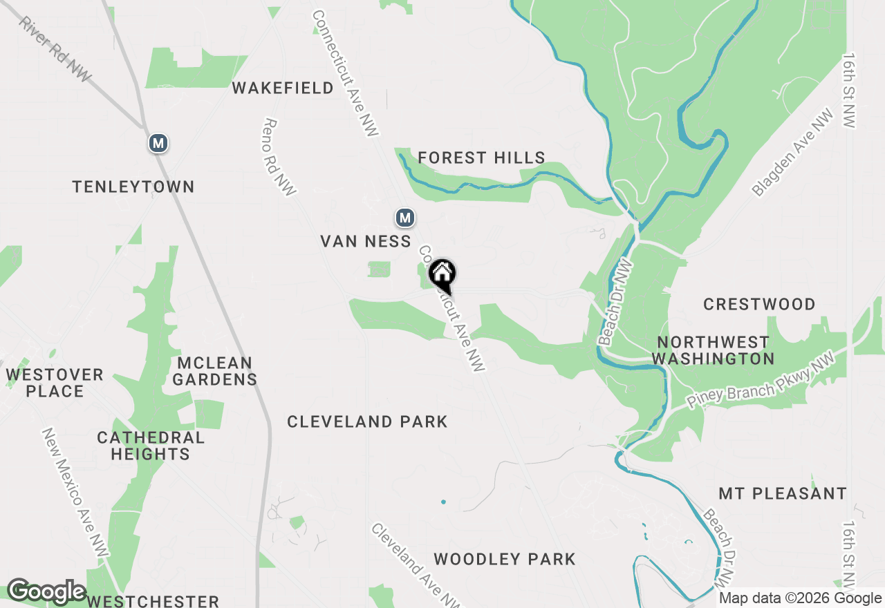 Map of 3000 Tilden Street Nw #503-I, Washington, DC 20008