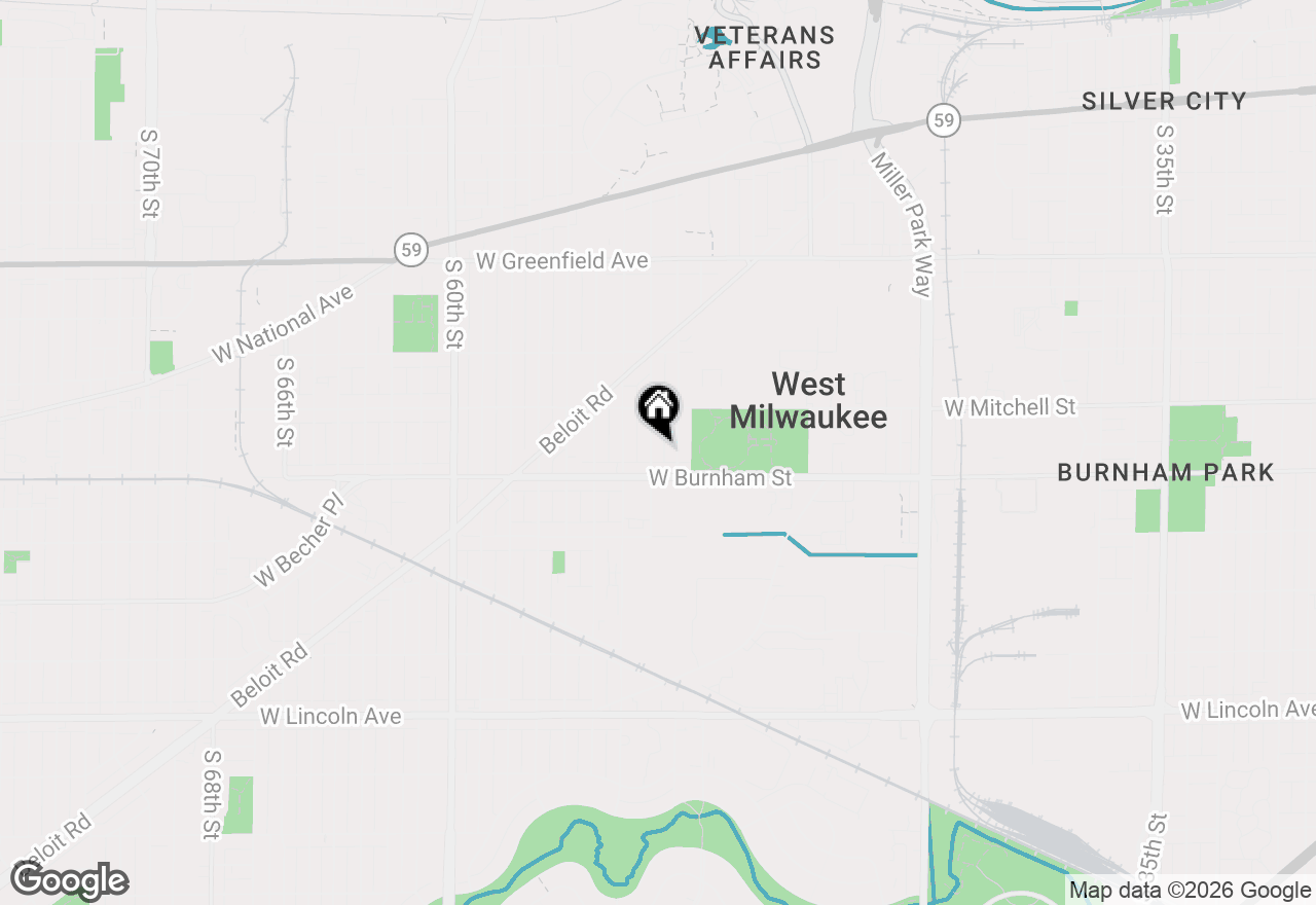 Map of 1810 S 53rd St, West Milwaukee, WI 53214