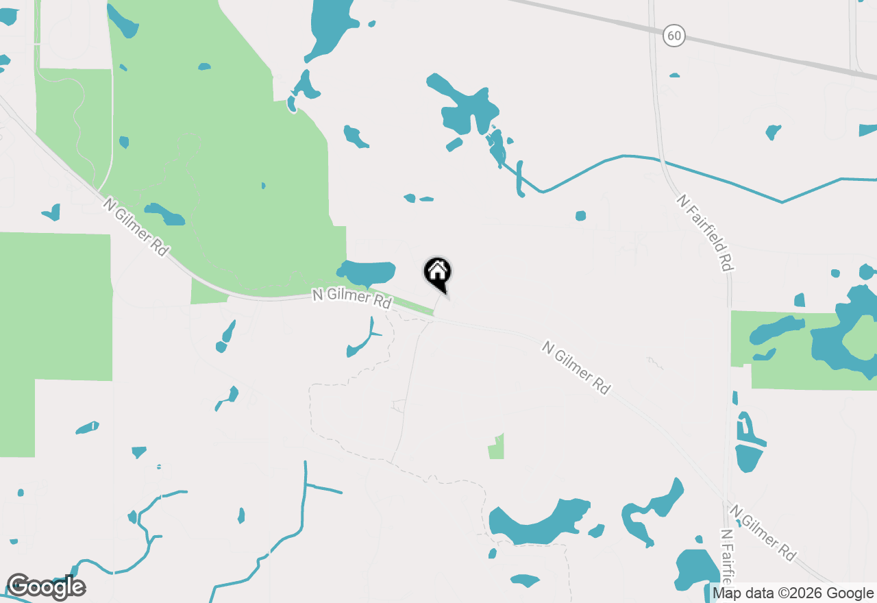 Map of 2835 Cattail Court, Wauconda, IL 60084