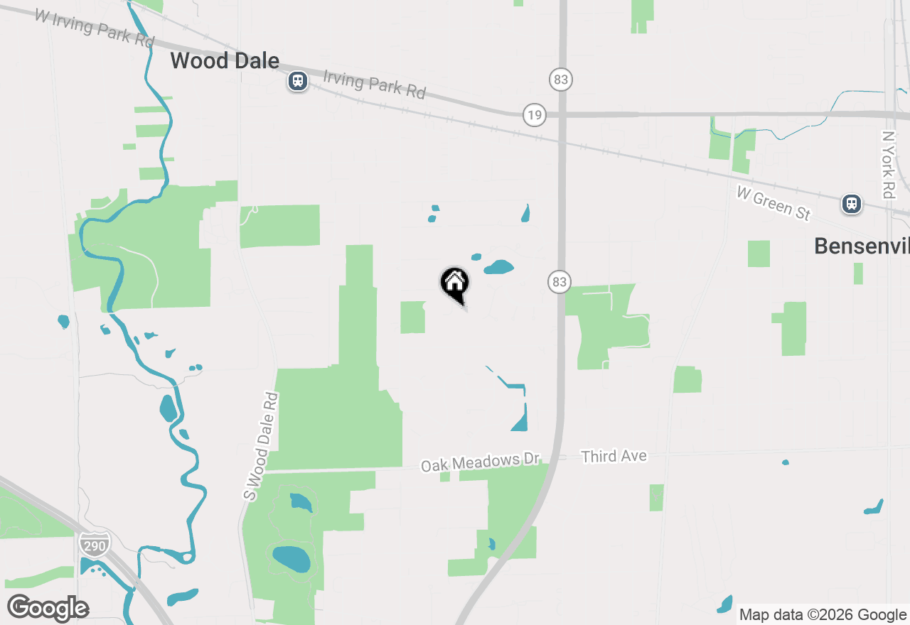 Map of 388 Preserve Lane, Wood Dale, IL 60191
