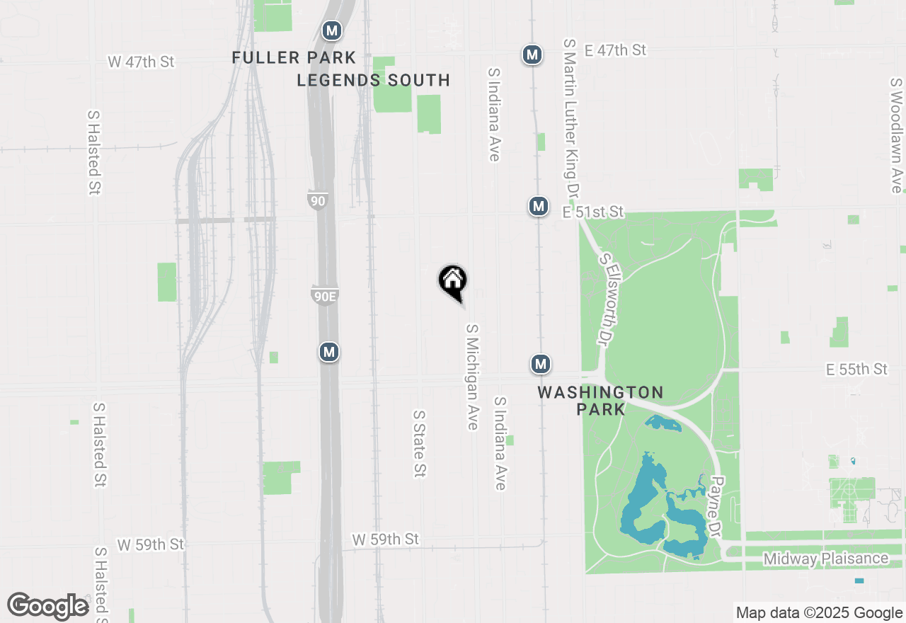 Map of 5315 S Wabash Avenue, Chicago, IL 60615