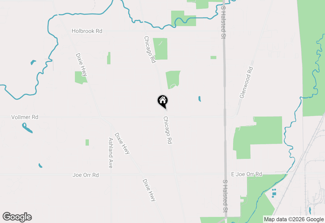 Map of 191 Kathleen Lane, Chicago Heights, IL 60411
