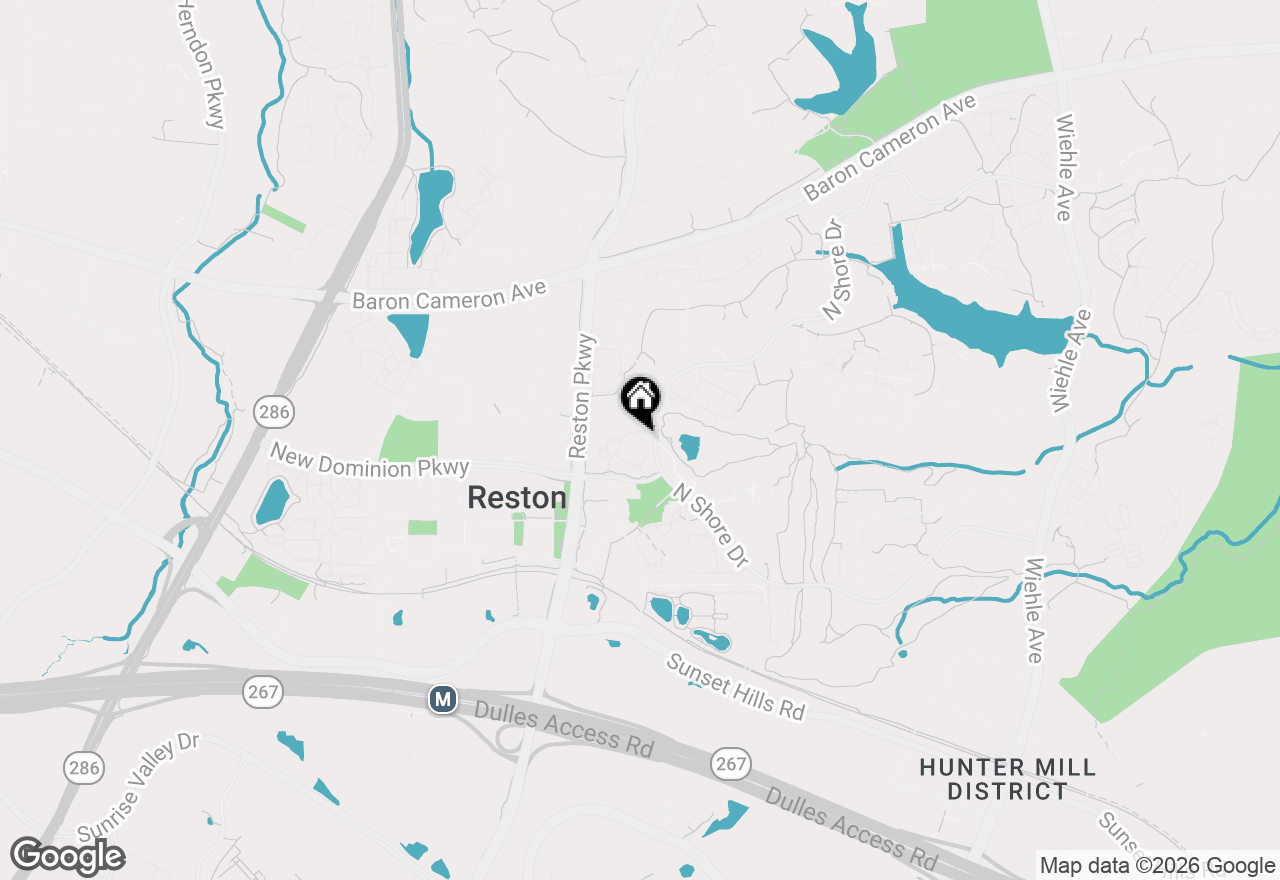 Map of 1783 Jonathan Way #A, Reston, VA 20190