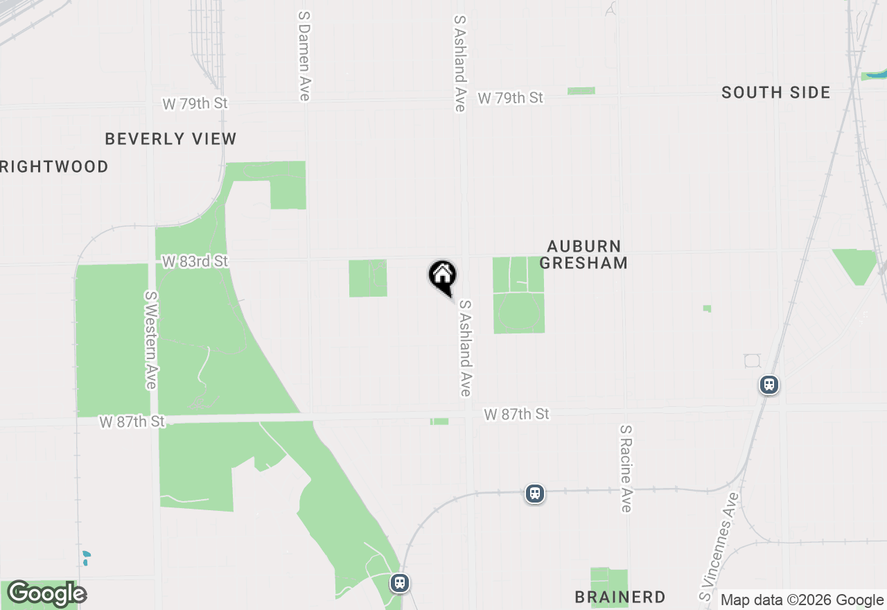 Map of 8410 S Marshfield Avenue, Chicago, IL 60620