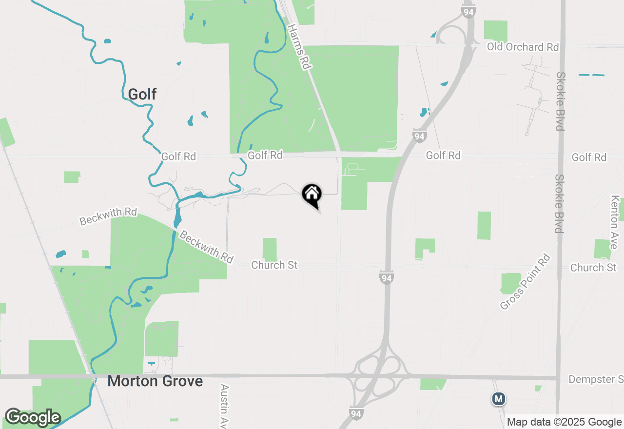 Map of 5701 Emerson Street, Morton Grove, IL 60053