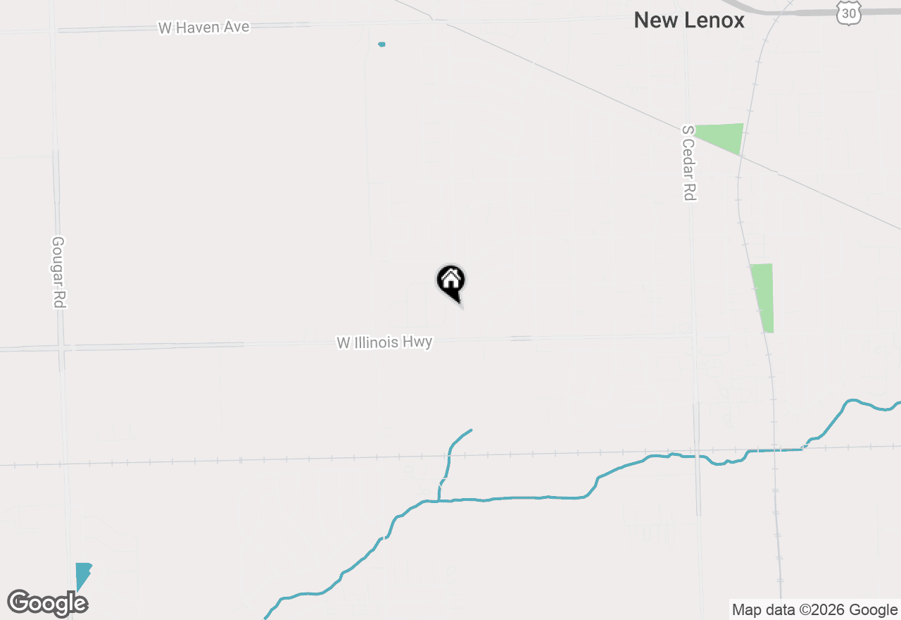 Map of 966 Bridle Hill Drive, New Lenox, IL 60451