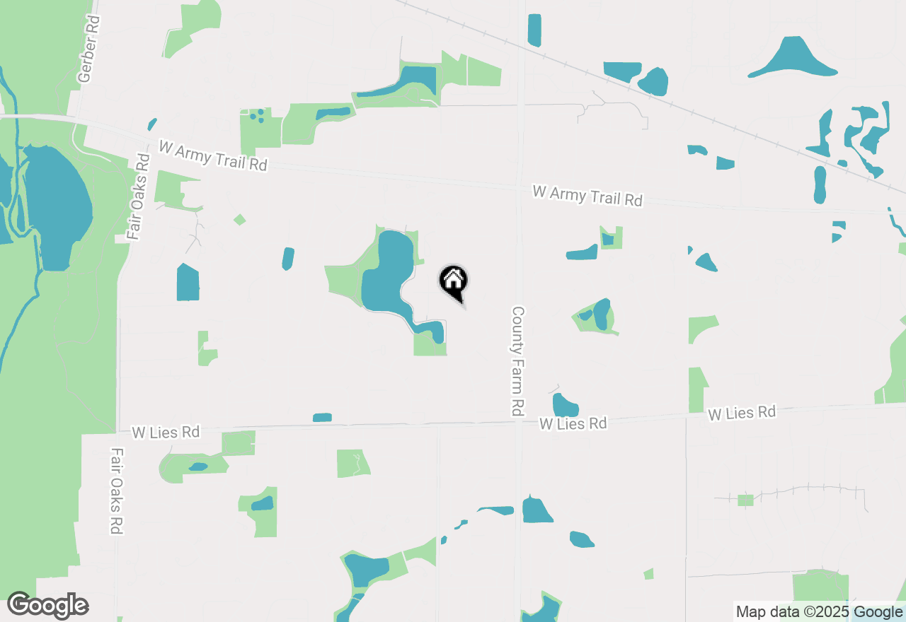 Map of 1194 Knollwood Drive, Carol Stream, IL 60188