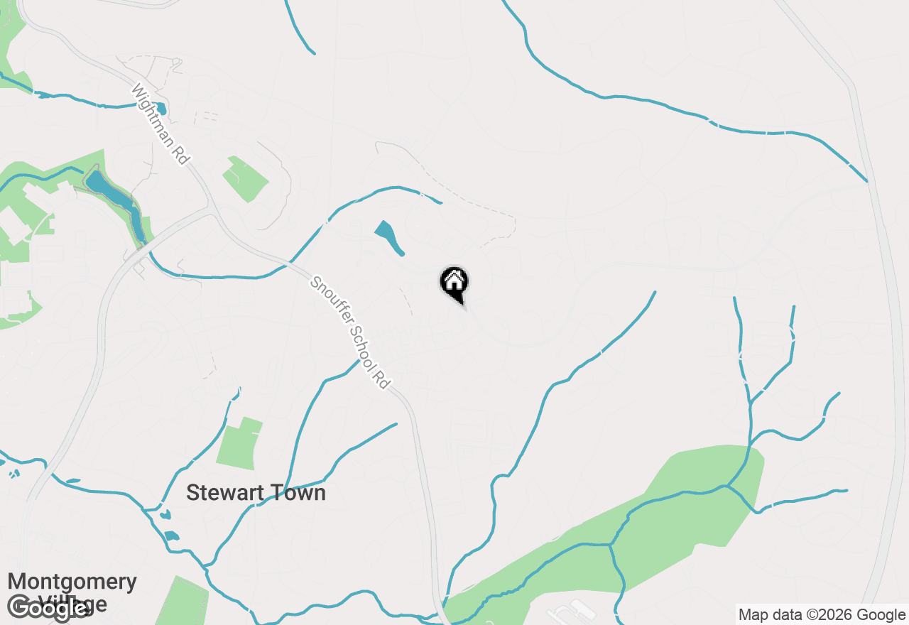 Map of 42 Tindal Springs Court, Montgomery Village, MD 20886