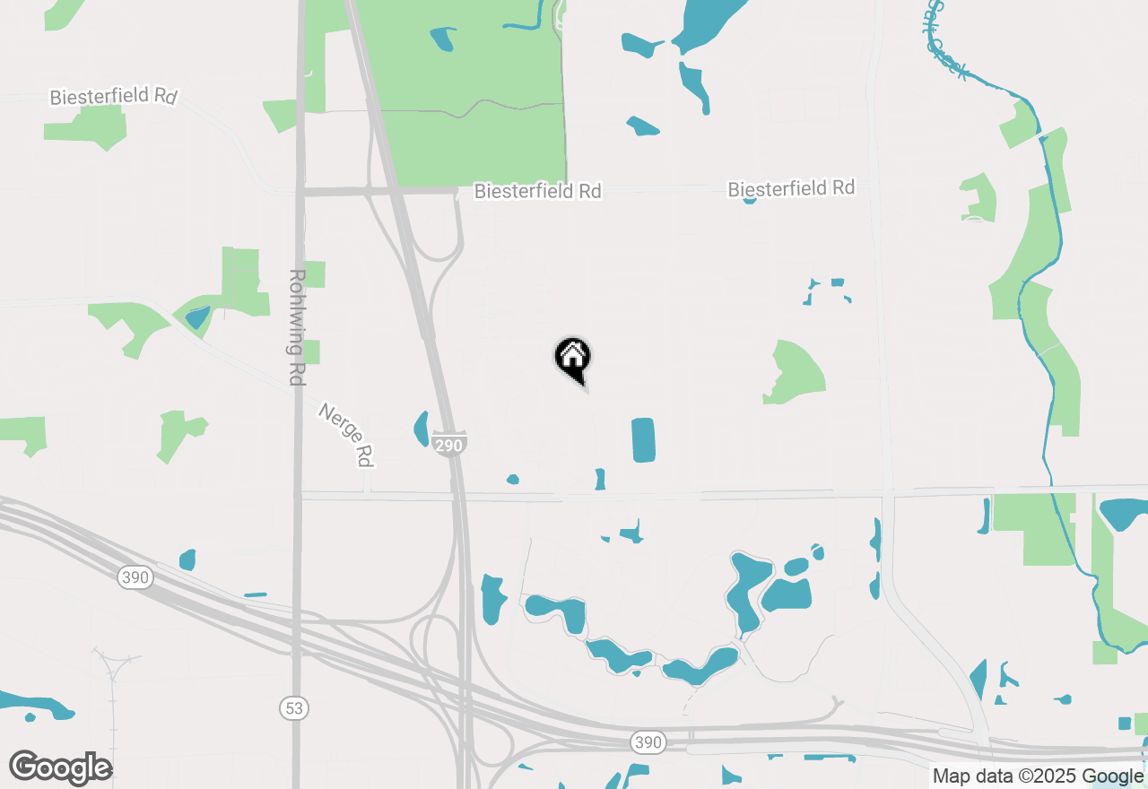 Map of (Address confidential), Elk Grove Village, Illinois 60007
