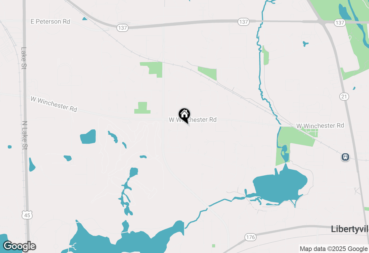 Map of 1029 Windhaven Road, Libertyville, IL 60048