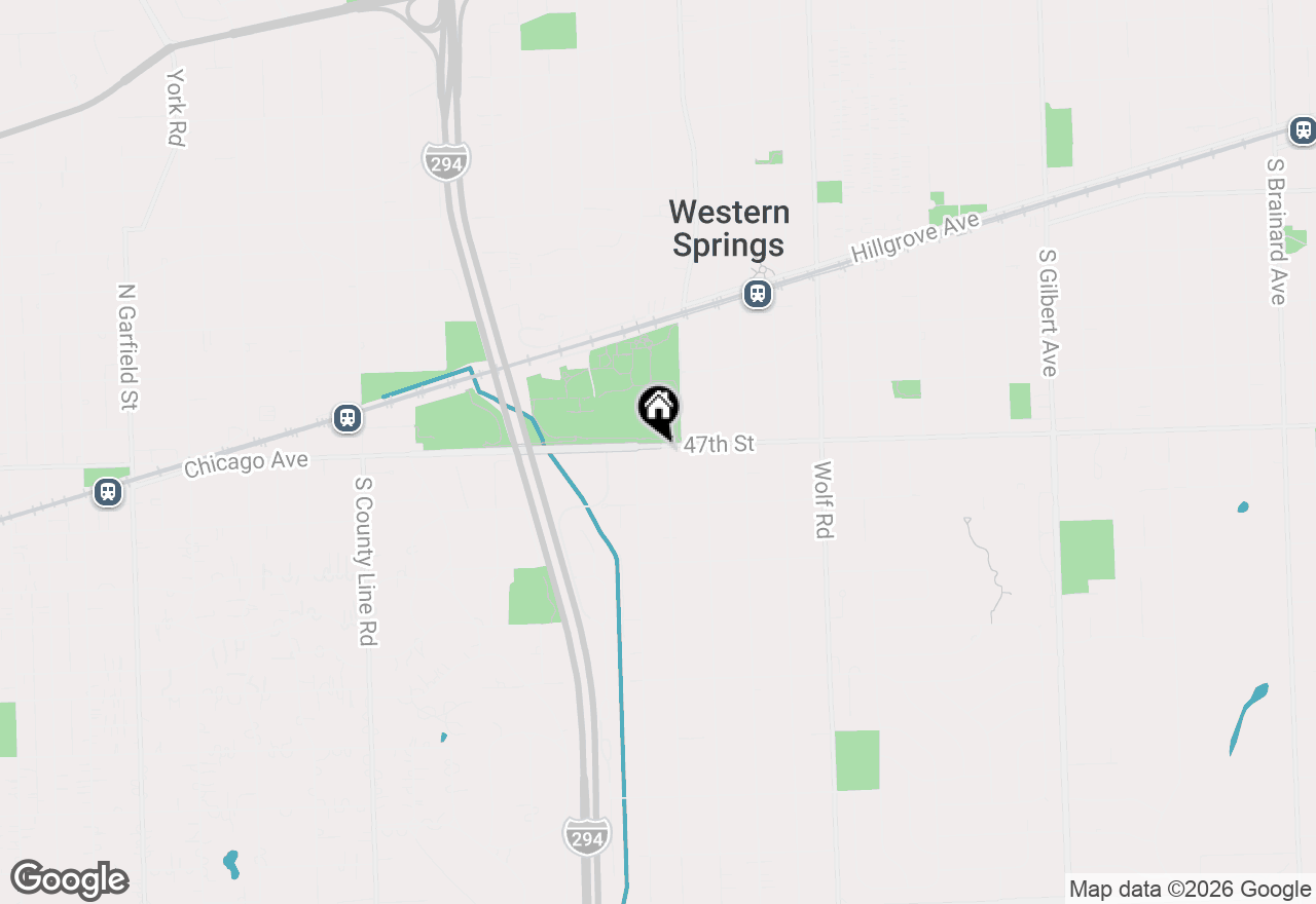 Map of 4700 Central Avenue, Western Springs, IL 60558