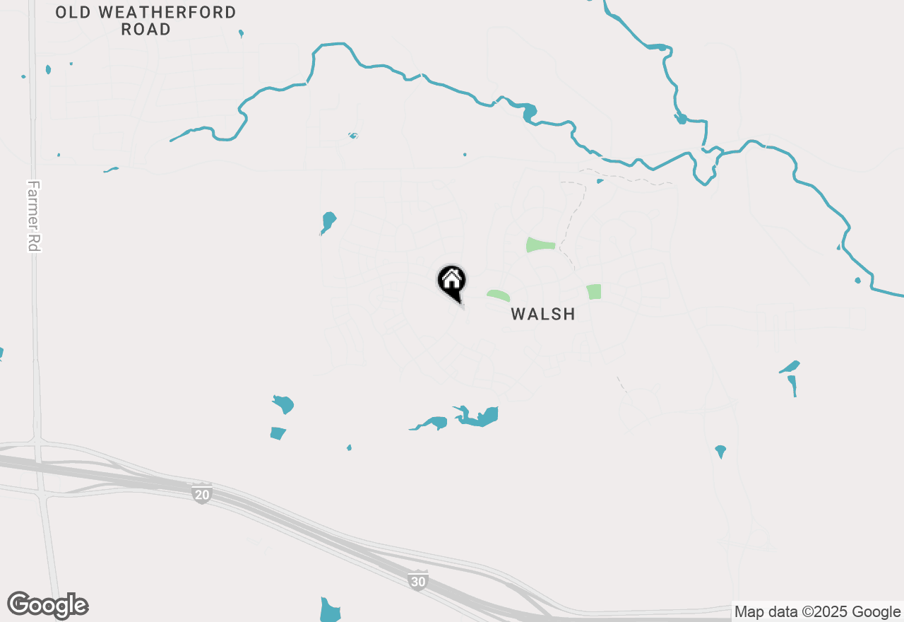 Map of 2128 Domingo Drive, Aledo, TX 76008