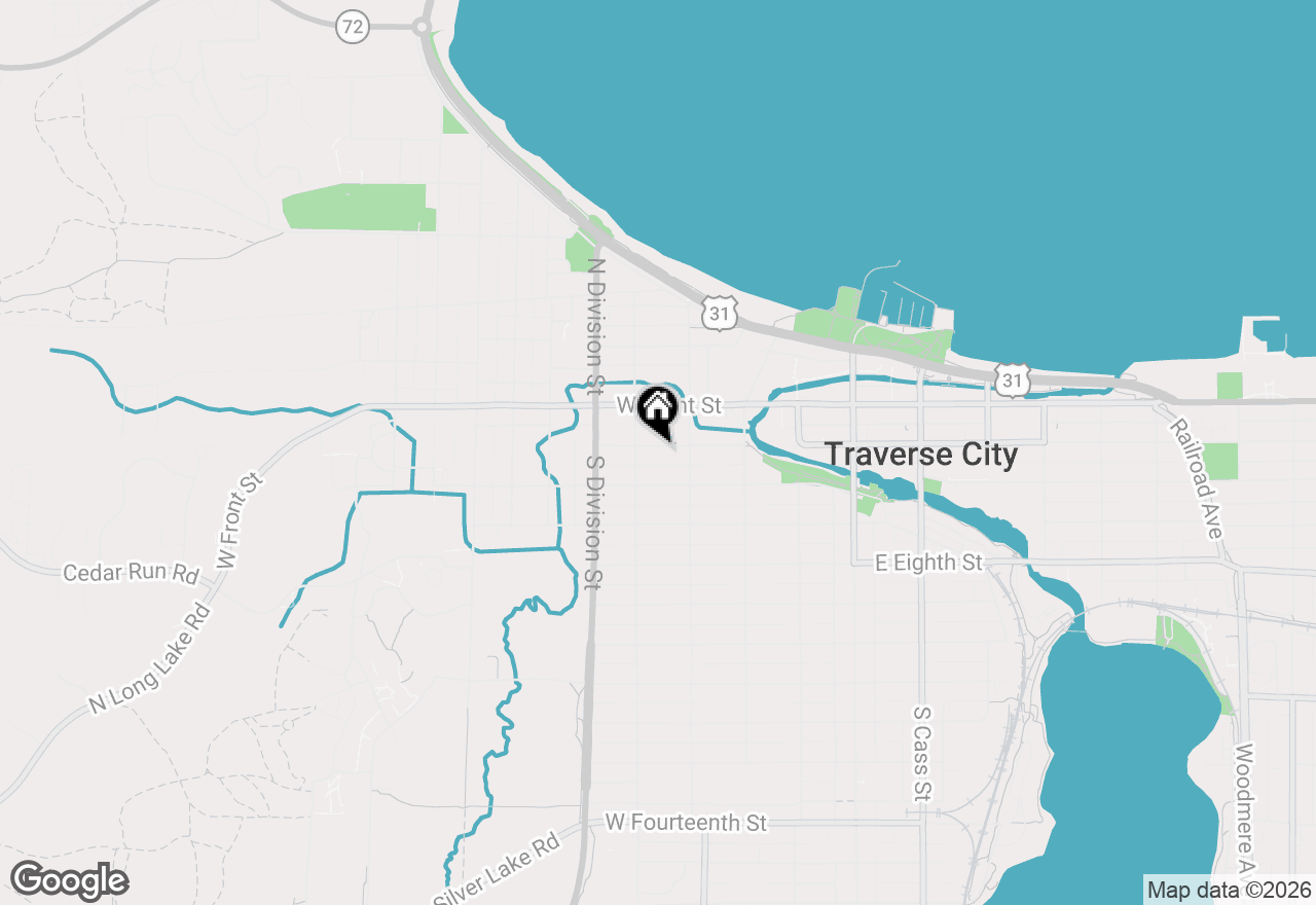 Map of 525 Fifth Street, Traverse City, MI 49684