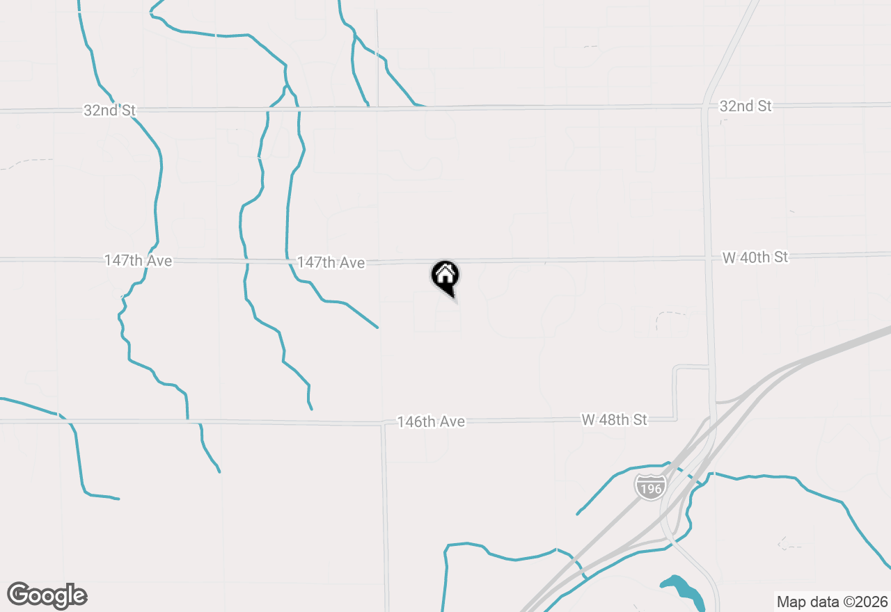 Map of 573 Brownstone Street, Holland, MI 49423