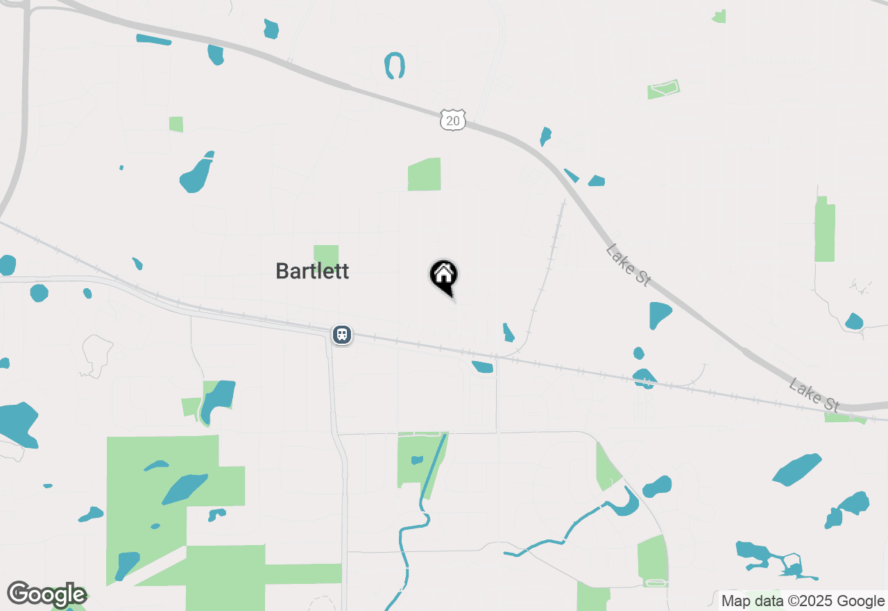 Map of 334 Joan Court #B, Bartlett, IL 60103