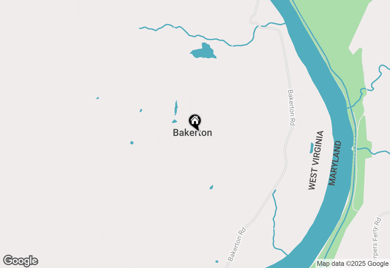 Map of 834 Carter Avenue, Harpers Ferry, WV 25425