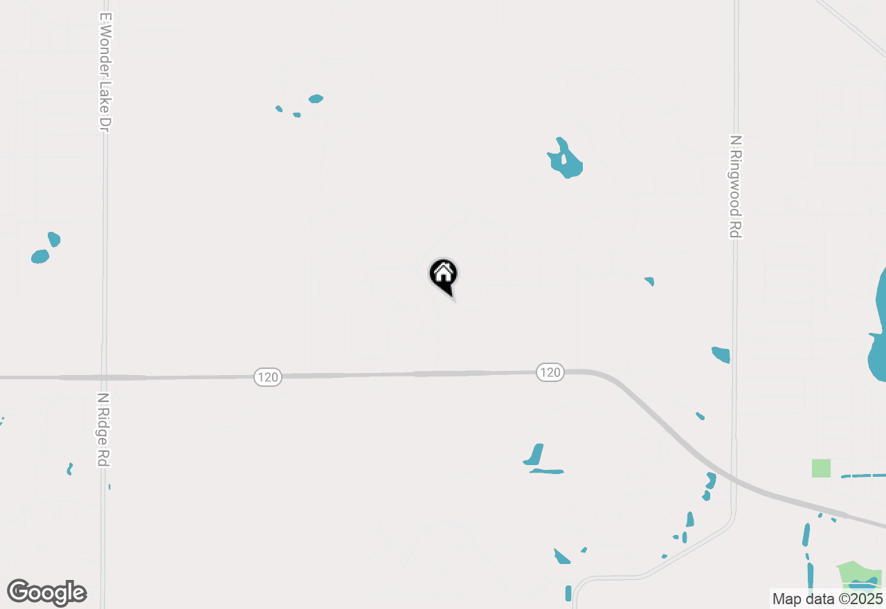 Map of 6477 Juniper Drive, Wonder Lake, IL 60097