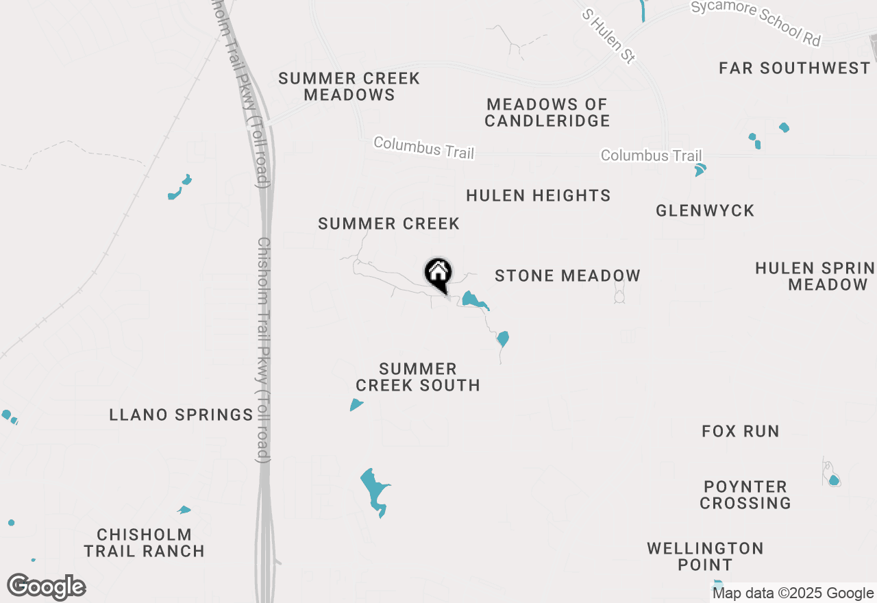 Map of 5040 Pallas Court, Fort Worth, TX 76123