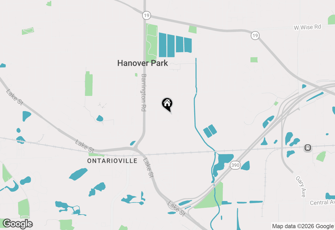 Map of 1460 Indian Hill Avenue, Hanover Park, IL 60133