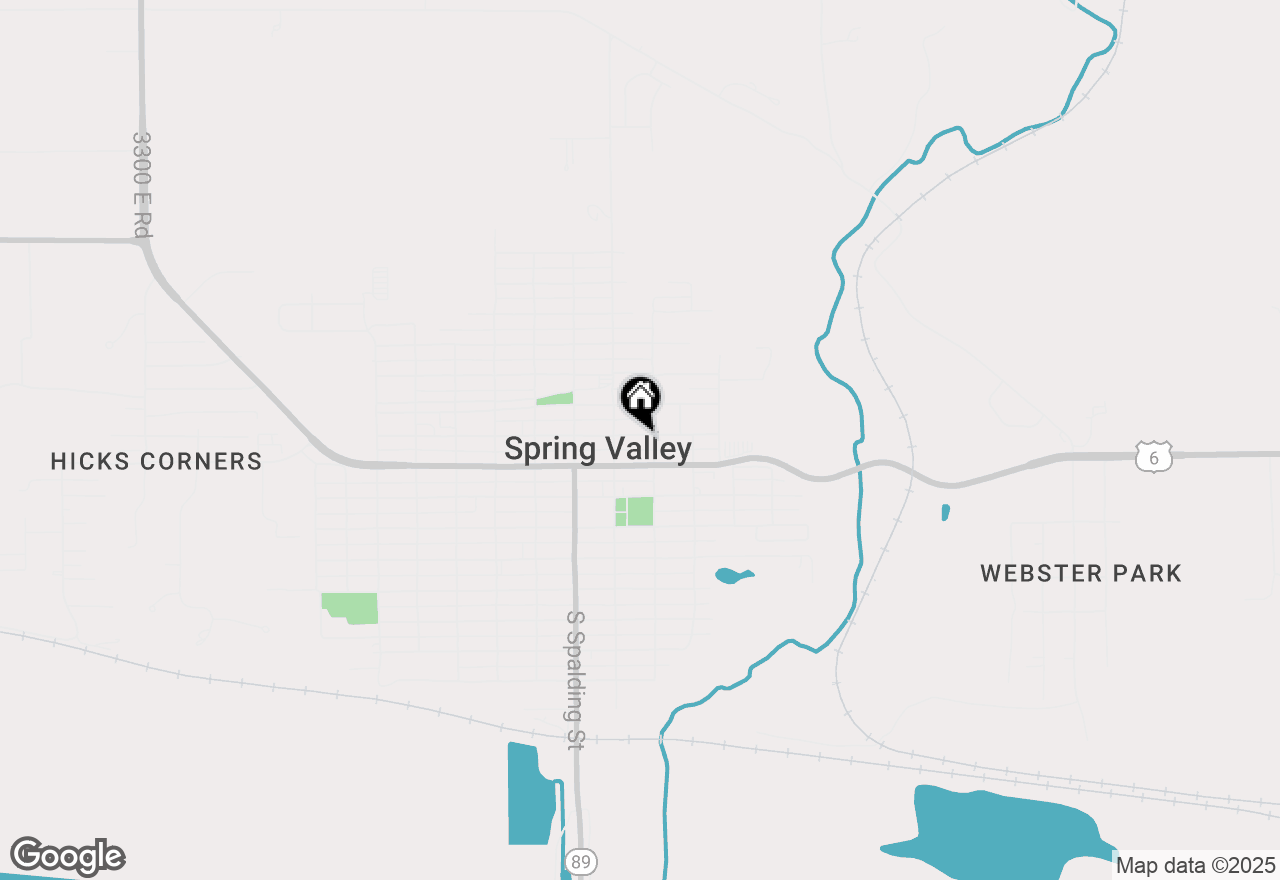 Map of 221 E 1st Street, Spring Valley, IL 61362