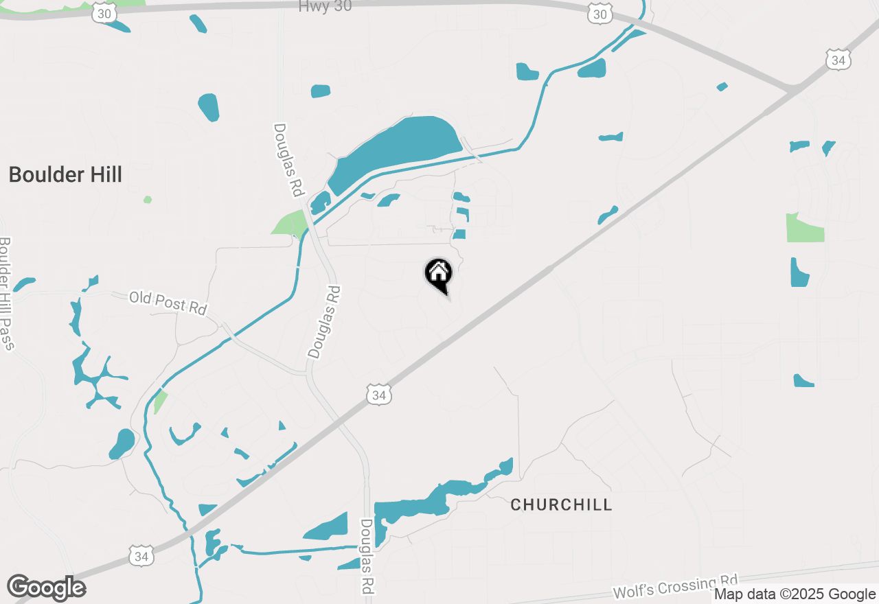 Map of 630 Salem Circle, Oswego, IL 60543