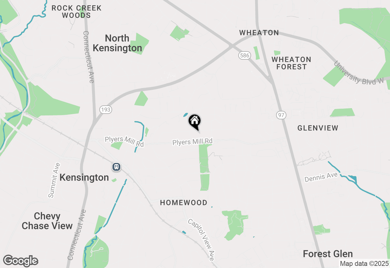 Map of 2908 Jennings Road, Kensington, MD 20895