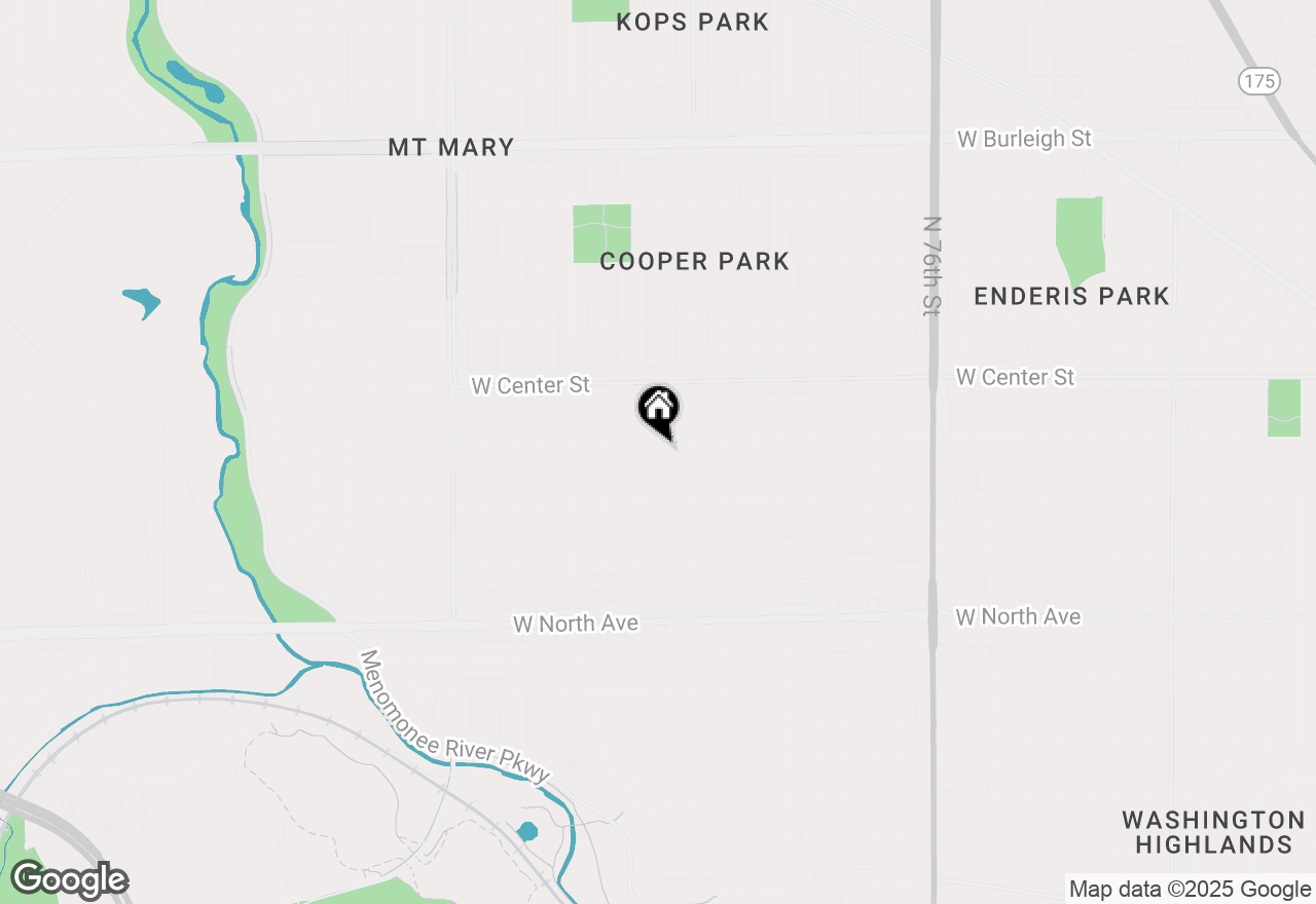 Map of 2571 N 85th St, Wauwatosa, WI 53226