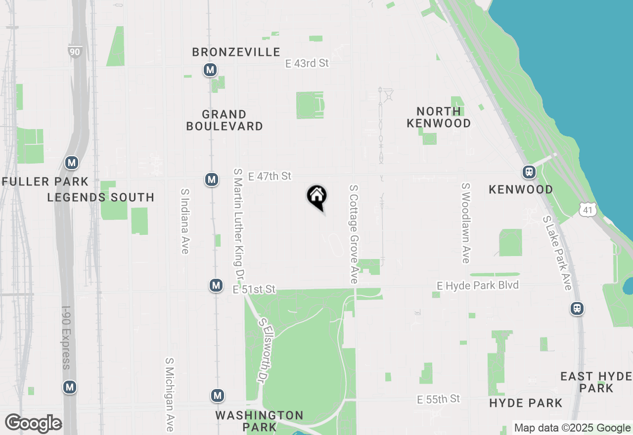 Map of 4831 S Champlain Avenue, Chicago, IL 60615