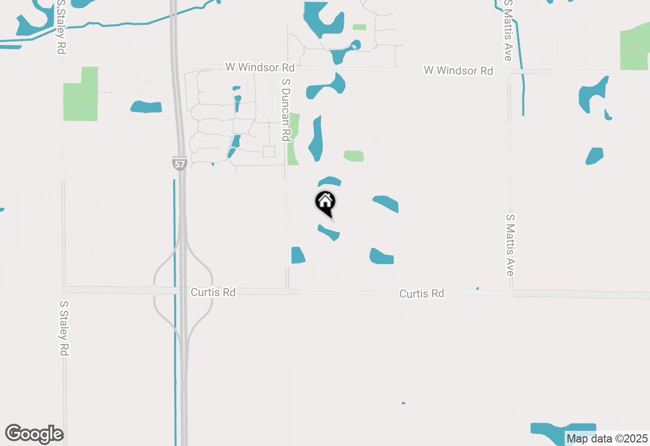 Map of 2711 Bayhill Drive, Champaign, IL 61822